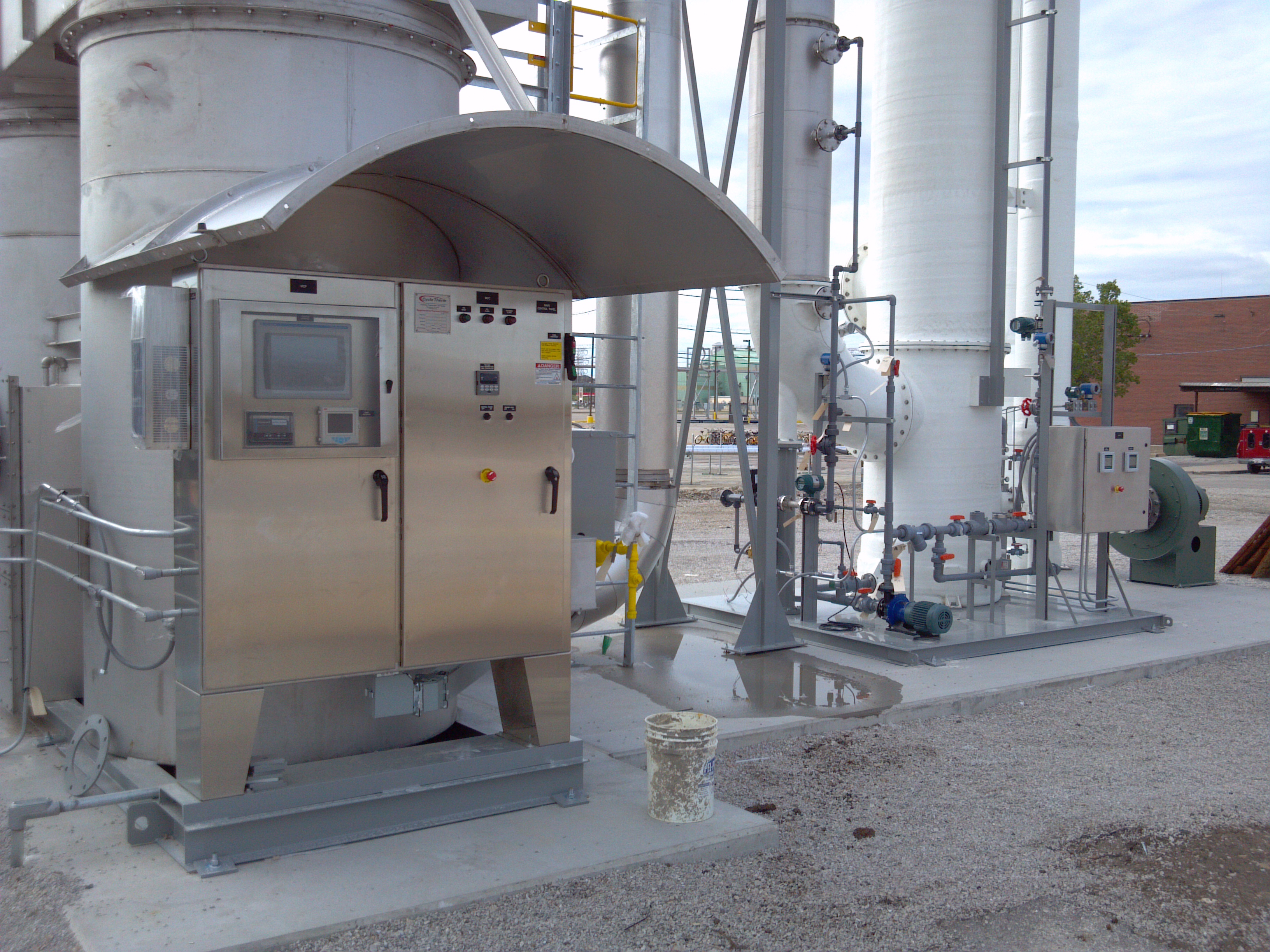 Thermal Soil Vapor Extraction System in Midwest